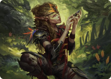 Meria, Scholar of Antiquity Art Card [Dominaria United Art Series] | Odin's Place