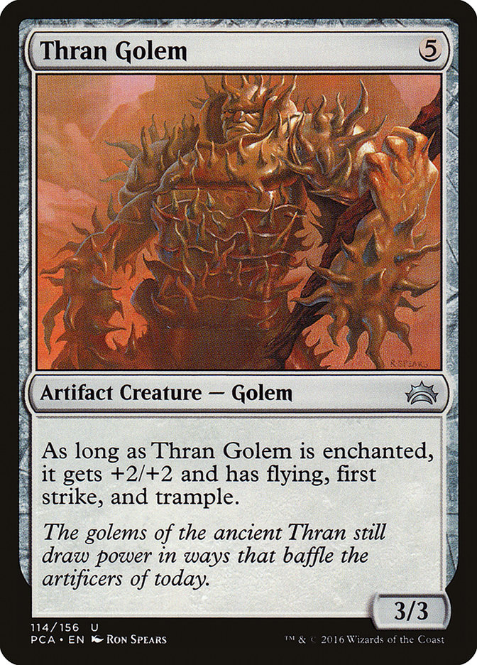 Thran Golem (114) [Planechase Anthology] | Odin's Place