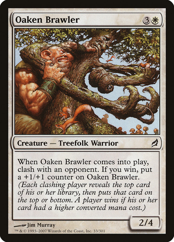 Oaken Brawler (33) [Lorwyn] | Odin's Place