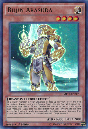 Bujin Arasuda [MP14-EN207] Ultra Rare | Odin's Place