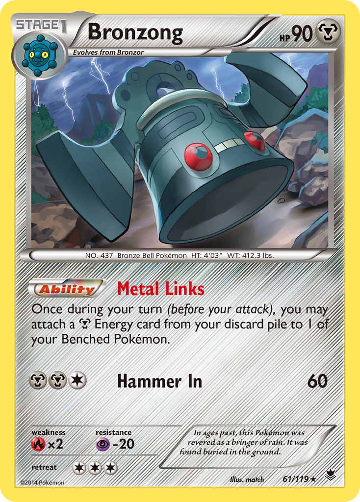 Bronzong (61/119) [XY: Phantom Forces] | Odin's Place
