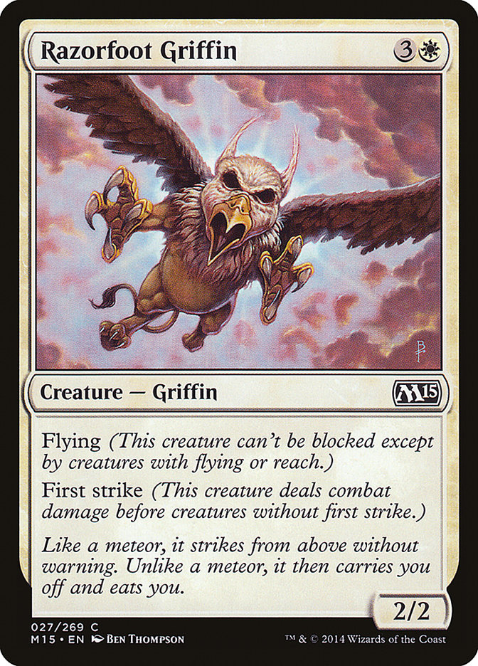 Razorfoot Griffin (27) [Magic 2015] | Odin's Place
