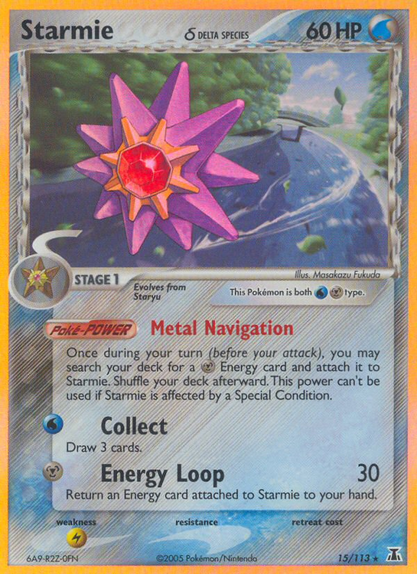 Starmie (15/113) (Delta Species) [EX: Delta Species] | Odin's Place