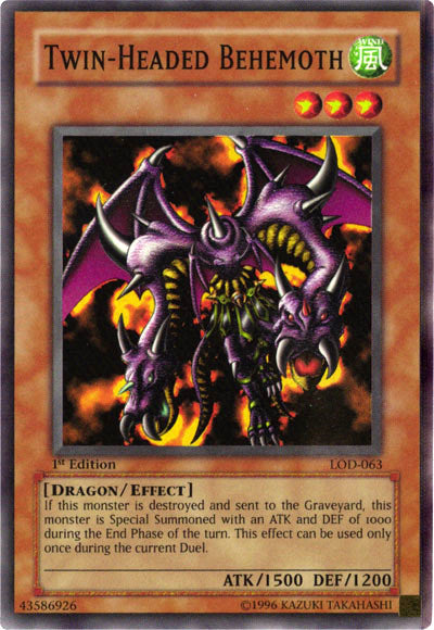 Twin-Headed Behemoth [LOD-063] Super Rare | Odin's Place