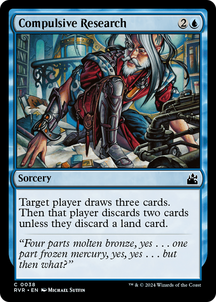 Compulsive Research [Ravnica Remastered] | Odin's Place