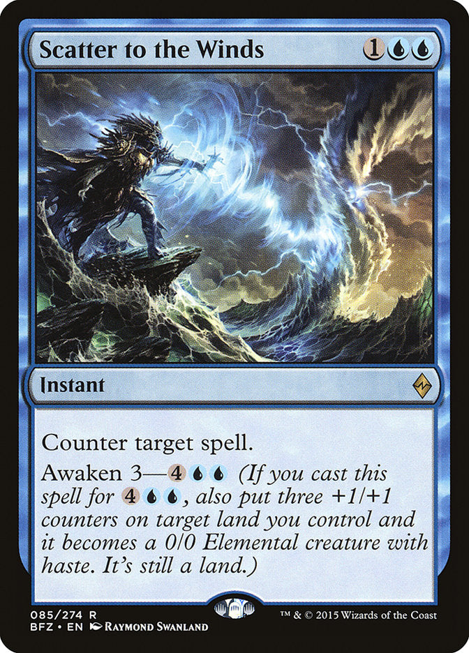Scatter to the Winds (85) [Battle for Zendikar] | Odin's Place