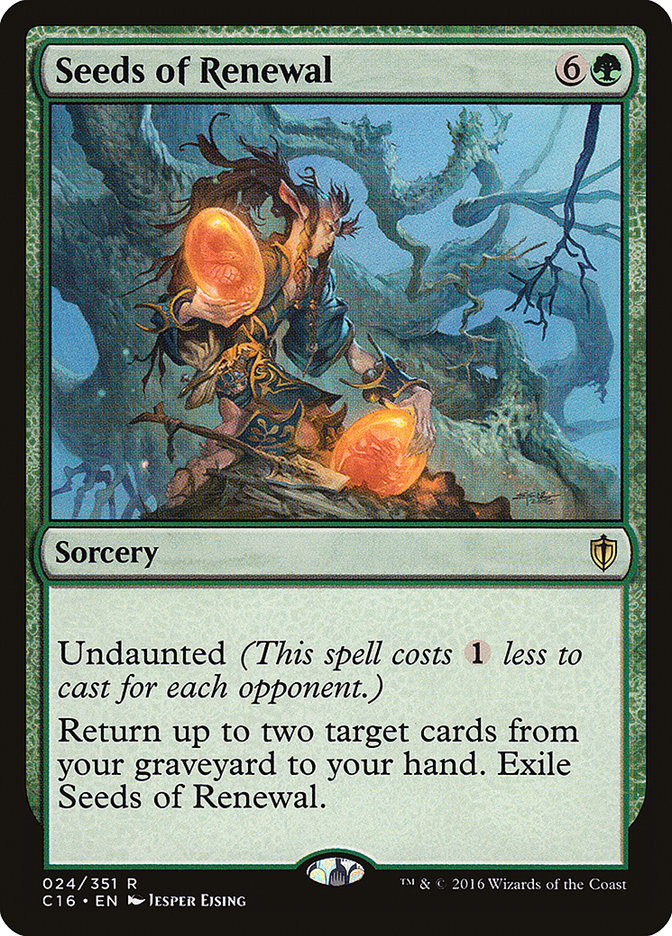 Seeds of Renewal (24) [Commander 2016] | Odin's Place