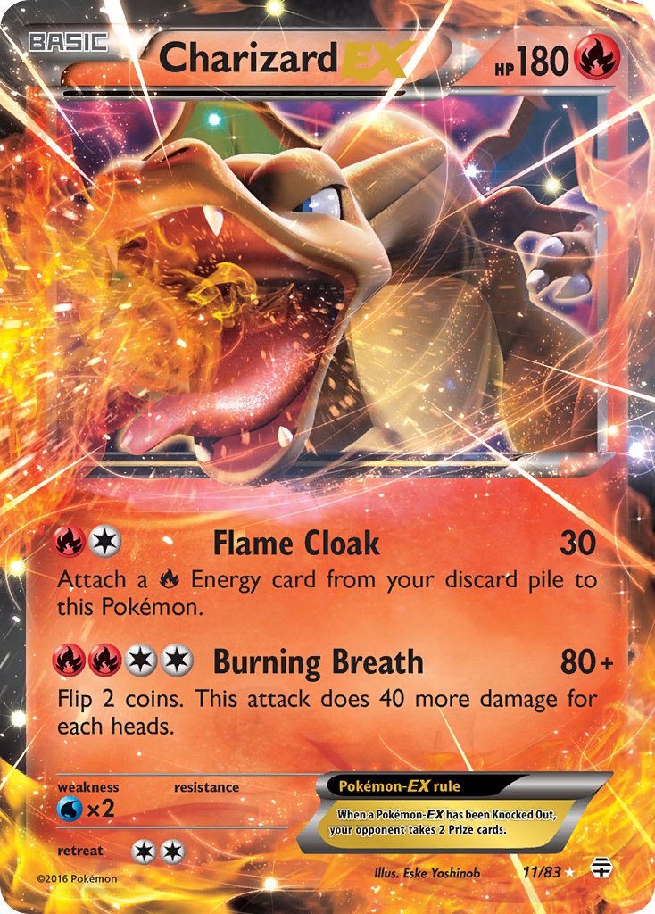 Charizard EX (11/83) [XY: Generations] | Odin's Place