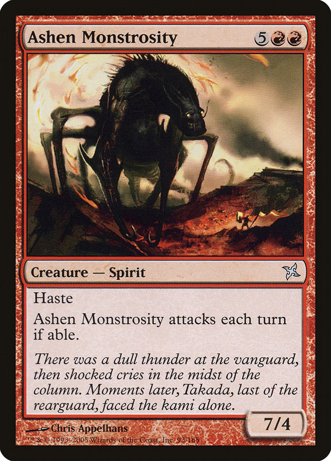 Ashen Monstrosity (93) [Betrayers of Kamigawa] | Odin's Place