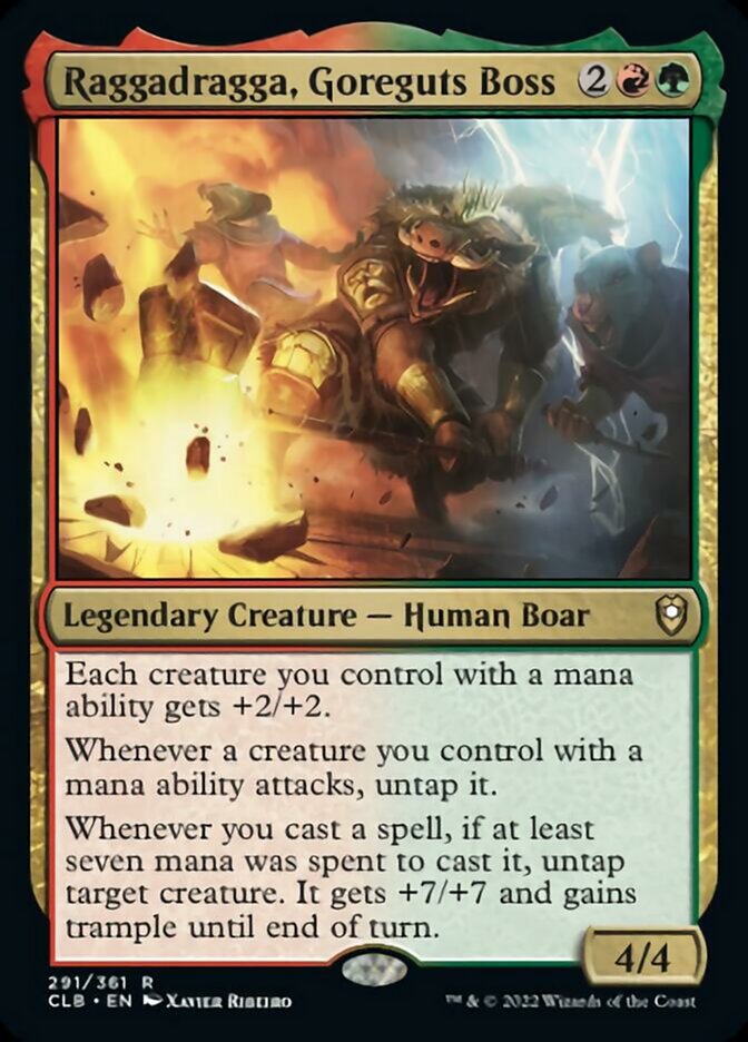Raggadragga, Goreguts Boss [Commander Legends: Battle for Baldur's Gate] | Odin's Place