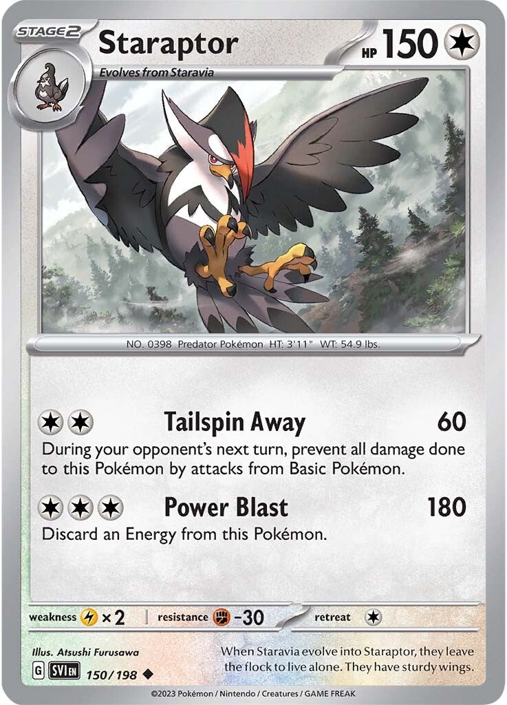 Staraptor (150/198) [Scarlet & Violet: Base Set] | Odin's Place