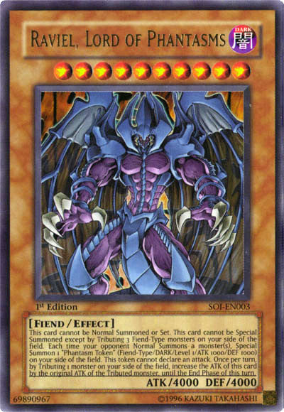 Raviel, Lord of Phantasms [SOI-EN003] Ultra Rare | Odin's Place
