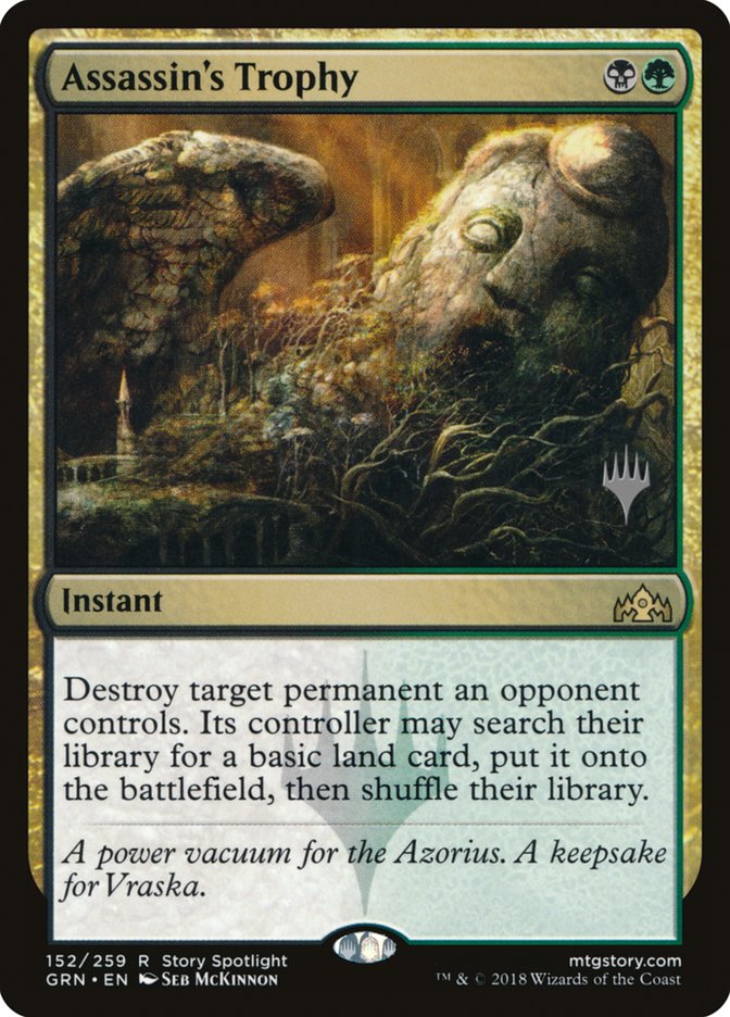 Assassin's Trophy (Promo Pack) [Guilds of Ravnica Promos] | Odin's Place