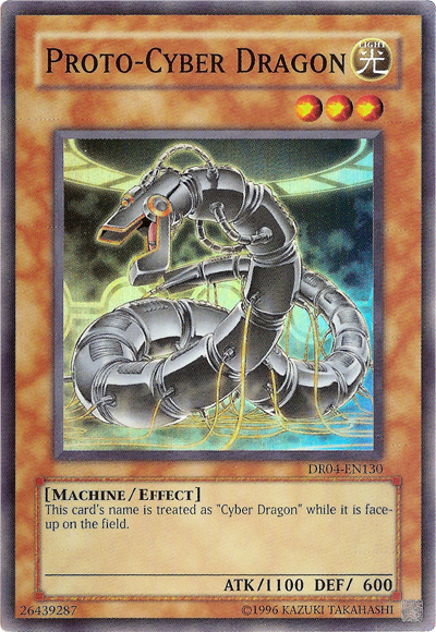 Proto-Cyber Dragon [DR04-EN130] Super Rare | Odin's Place