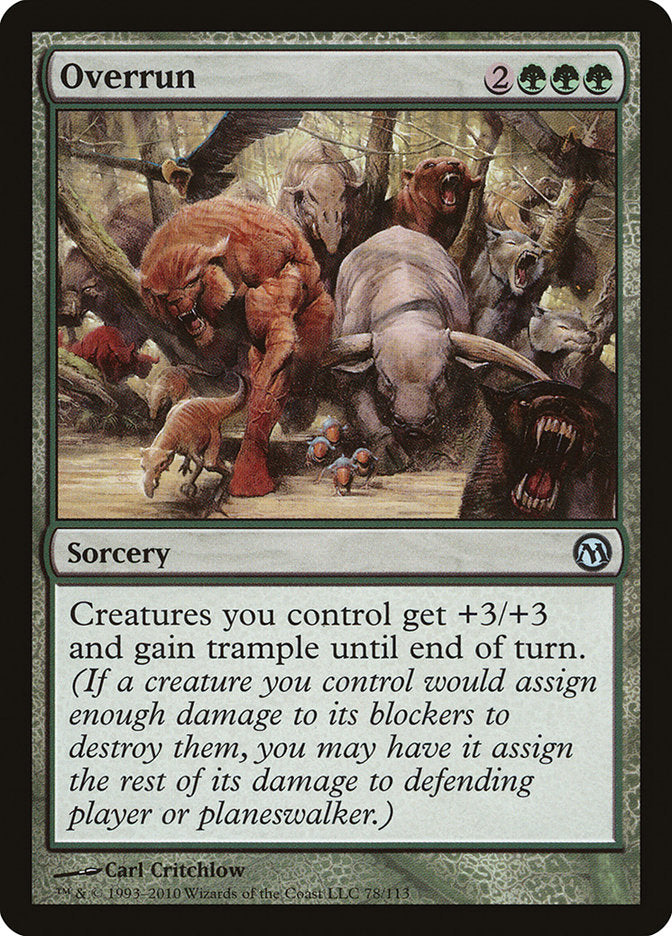 Overrun (78) [Duels of the Planeswalkers] | Odin's Place