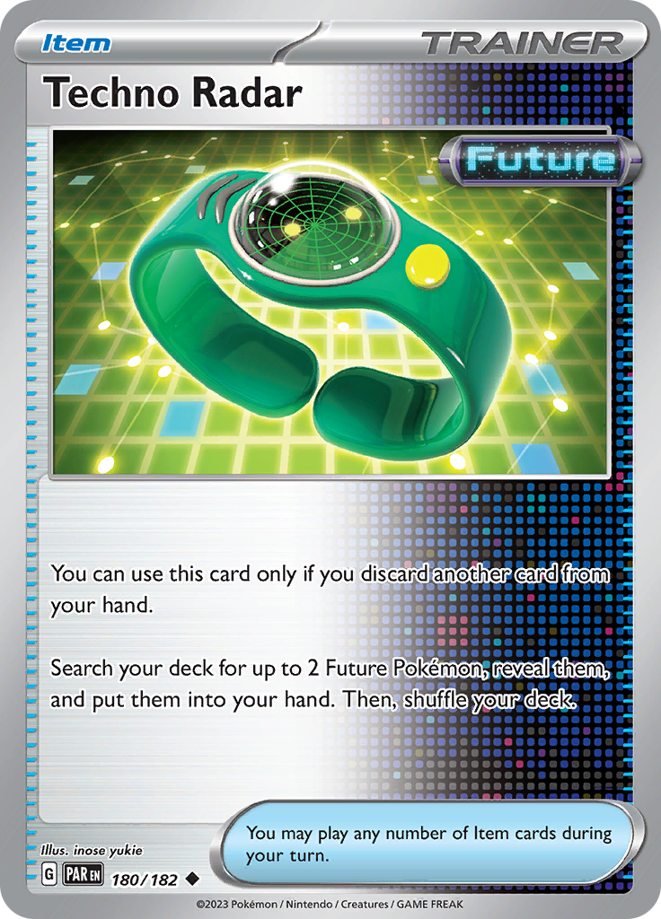 Techno Radar (180/182) [Scarlet & Violet: Paradox Rift] | Odin's Place