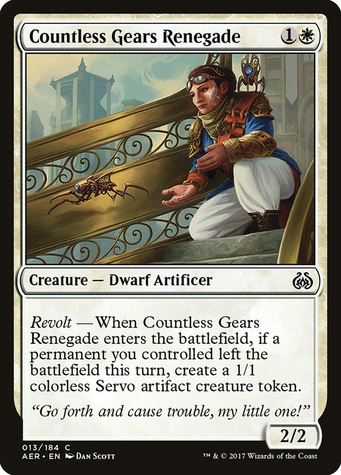 Countless Gears Renegade (13) [Aether Revolt] | Odin's Place
