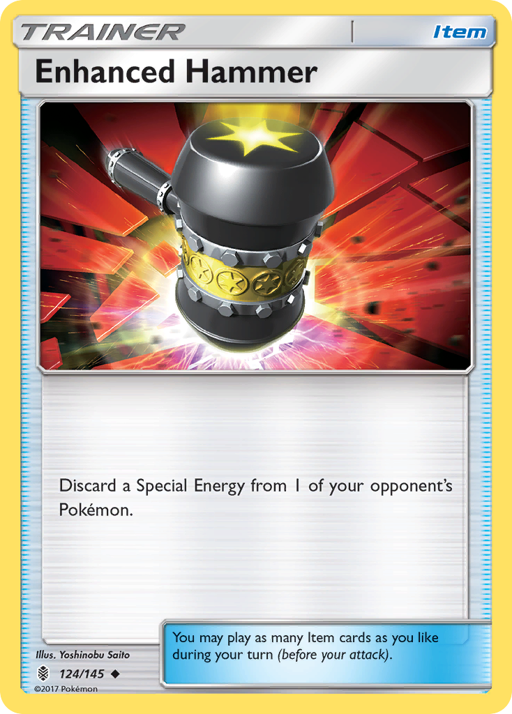 Enhanced Hammer (124/145) [Sun & Moon: Guardians Rising] | Odin's Place