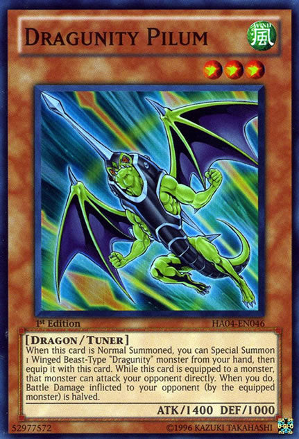 Dragunity Pilum [HA04-EN046] Super Rare | Odin's Place