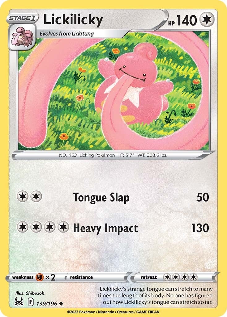 Lickilicky (139/196) [Sword & Shield: Lost Origin] | Odin's Place