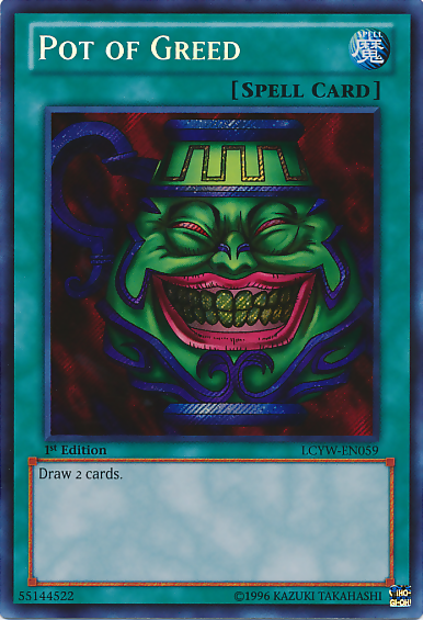 Pot of Greed [LCYW-EN059] Secret Rare | Odin's Place