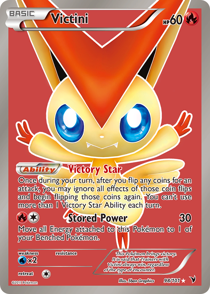 Victini (98/101) [Black & White: Noble Victories] | Odin's Place