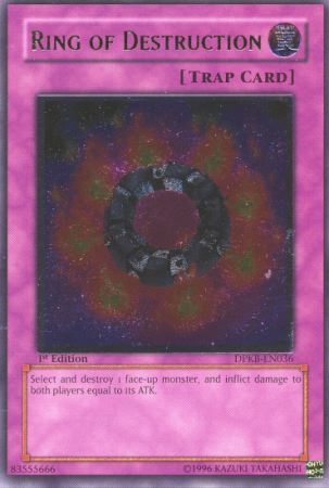 Ring of Destruction [DPKB-EN036] Ultimate Rare | Odin's Place