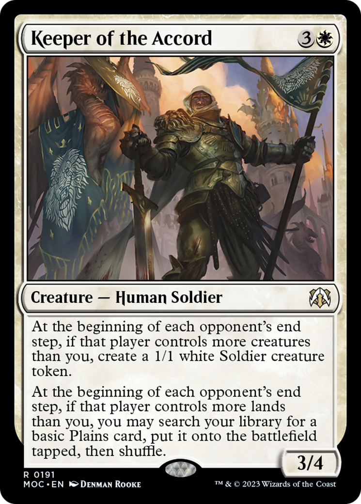 Keeper of the Accord [March of the Machine Commander] | Odin's Place