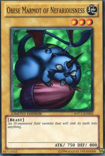 Obese Marmot of Nefariousness [WP11-EN003] Super Rare | Odin's Place