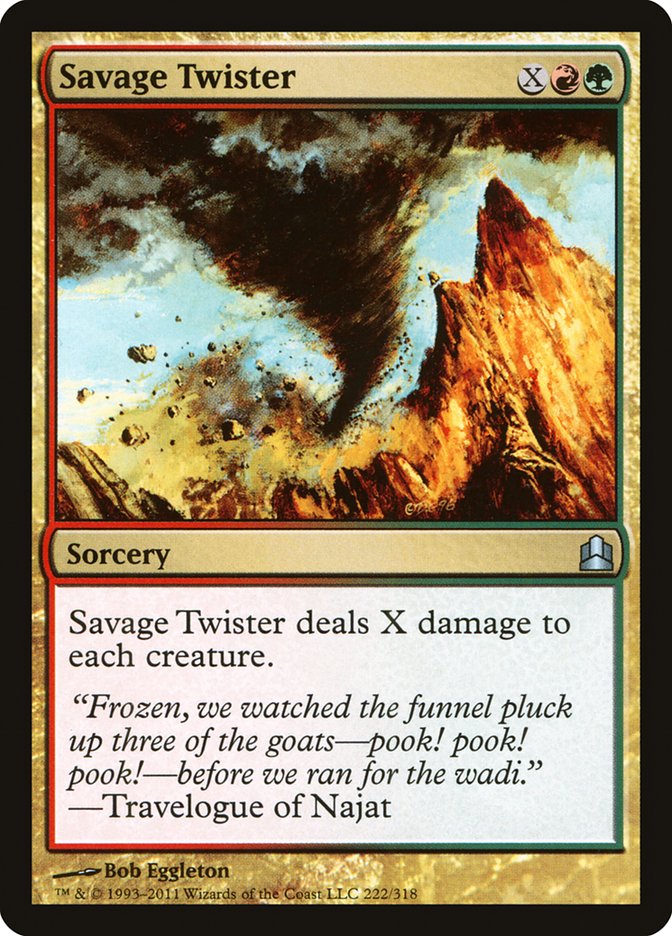 Savage Twister (222) [Commander 2011] | Odin's Place