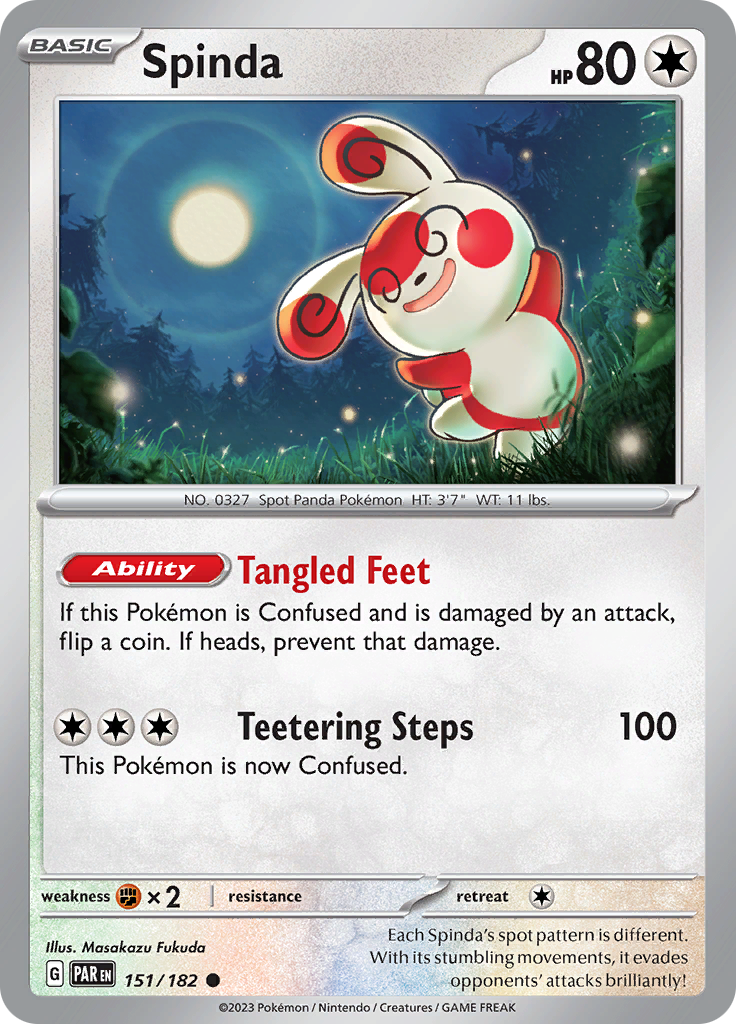 Spinda (151/182) [Scarlet & Violet: Paradox Rift] | Odin's Place
