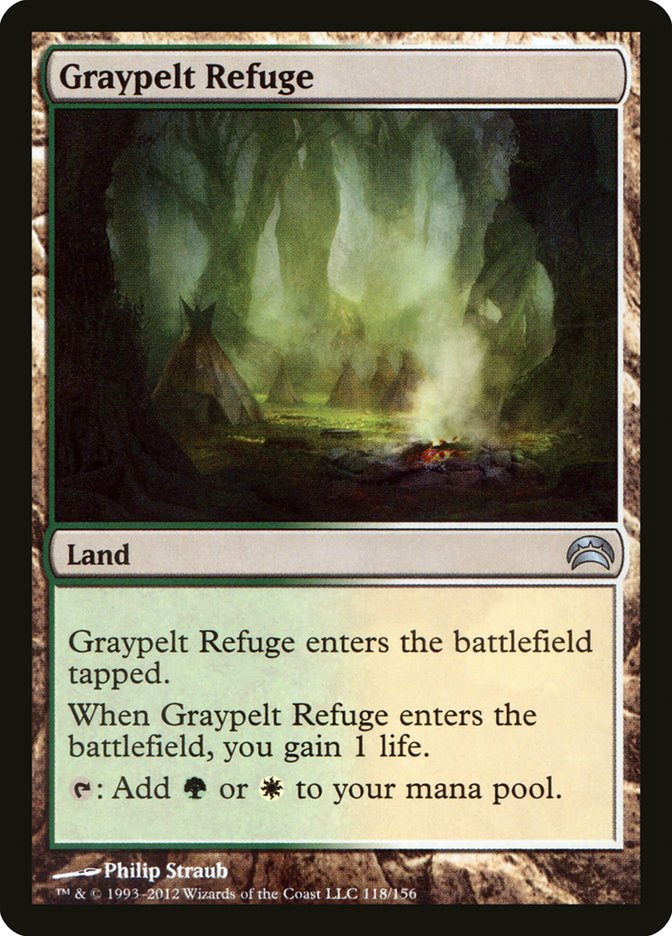 Graypelt Refuge (118) [Planechase 2012] | Odin's Place