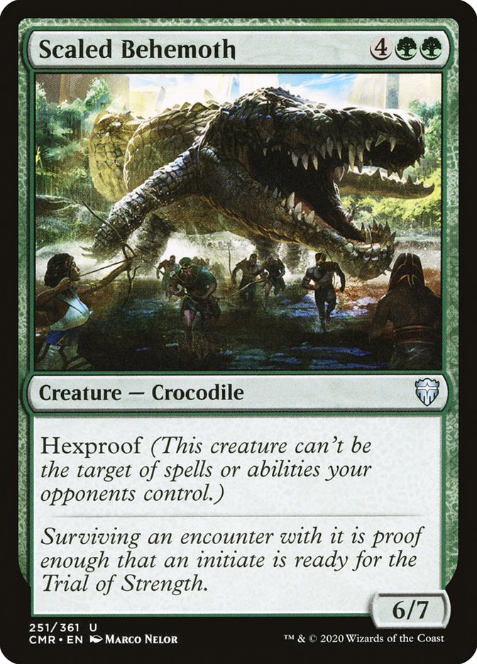 Scaled Behemoth [Commander Legends] | Odin's Place