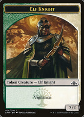 Saproling // Elf Knight Double-Sided Token [Guilds of Ravnica Guild Kit Tokens] | Odin's Place