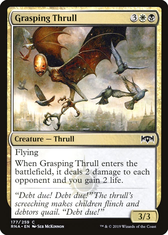 Grasping Thrull (177) [Ravnica Allegiance] | Odin's Place
