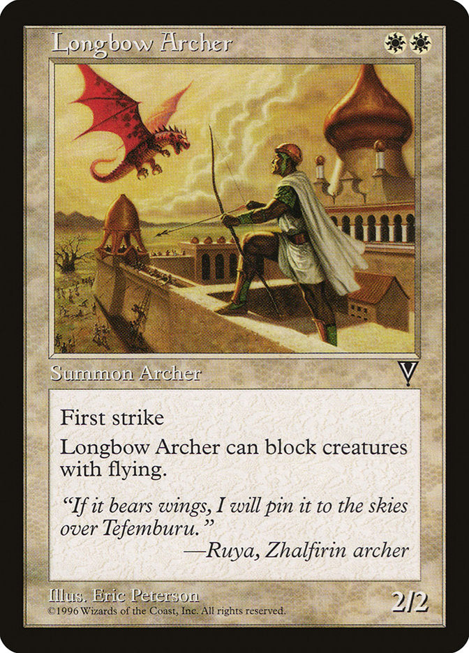 Longbow Archer (12) [Visions] | Odin's Place