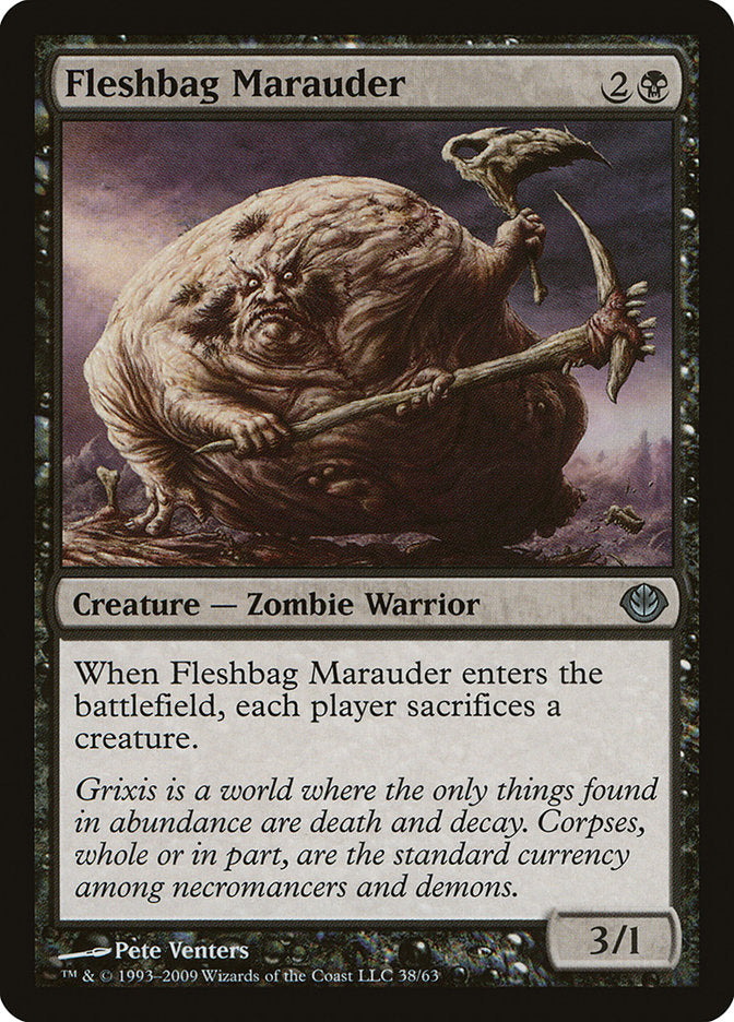 Fleshbag Marauder (38) [Duel Decks: Garruk vs. Liliana] | Odin's Place