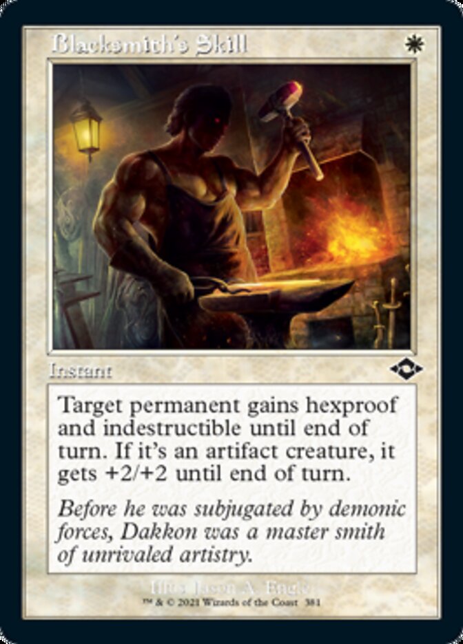 Blacksmith's Skill (Retro) [Modern Horizons 2] | Odin's Place