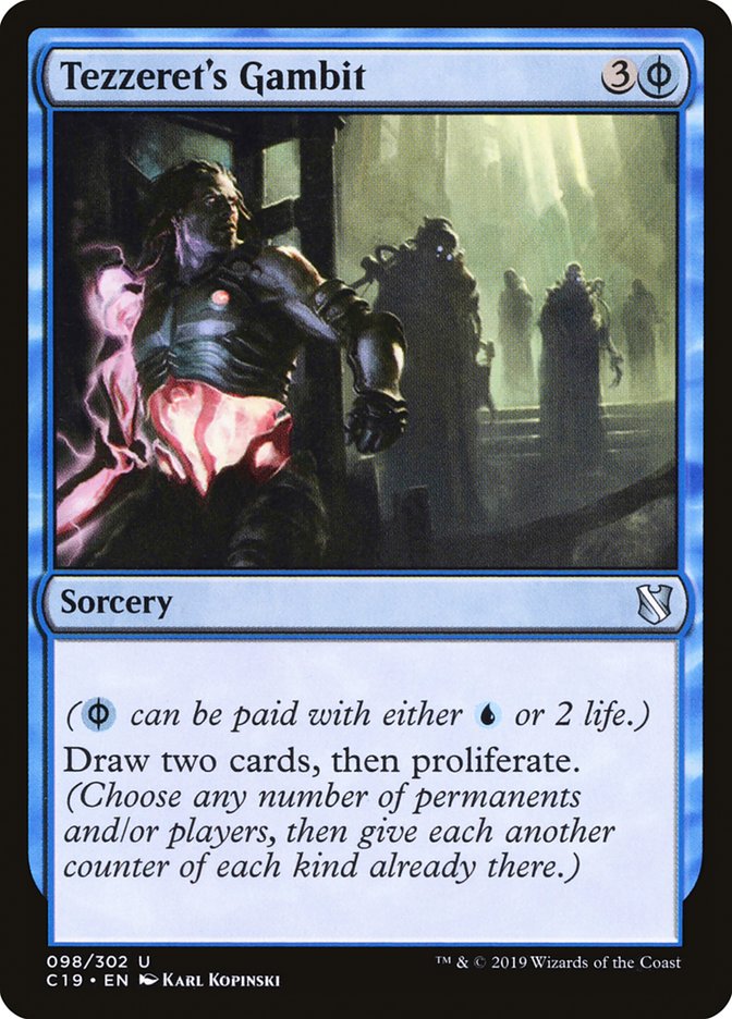 Tezzeret's Gambit [Commander 2019] | Odin's Place