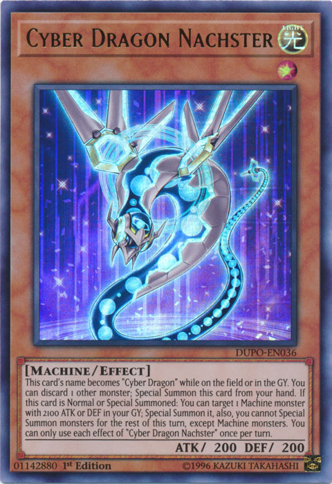 Cyber Dragon Nachster [DUPO-EN036] Ultra Rare | Odin's Place