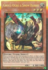 Ghost Ogre & Snow Rabbit (Alternate Art) [MAGO-EN009] Gold Rare | Odin's Place