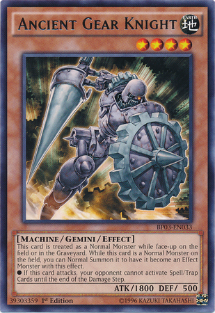 Ancient Gear Knight [BP03-EN033] Rare | Odin's Place