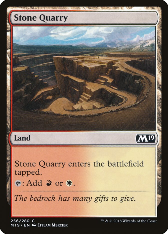 Stone Quarry (256) [Core Set 2019] | Odin's Place
