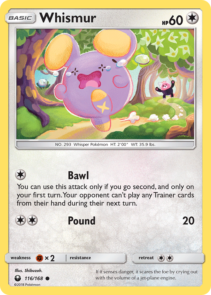 Whismur (116/168) [Sun & Moon: Celestial Storm] | Odin's Place