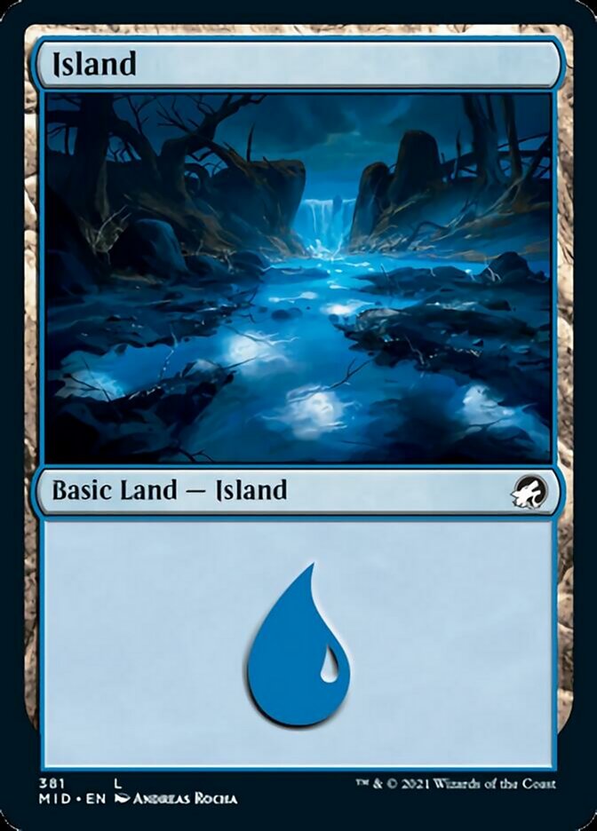 Island (381) [Innistrad: Midnight Hunt] | Odin's Place