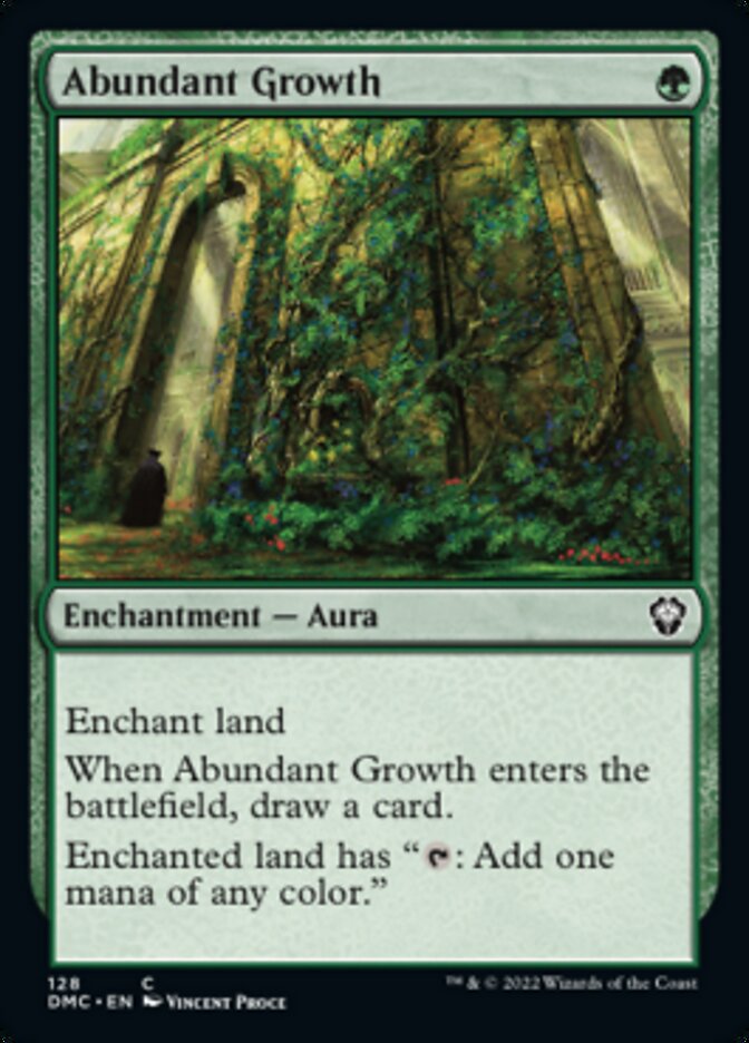 Abundant Growth [Dominaria United Commander] | Odin's Place
