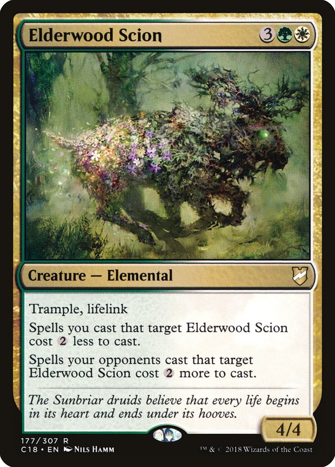 Elderwood Scion (177) [Commander 2018] | Odin's Place