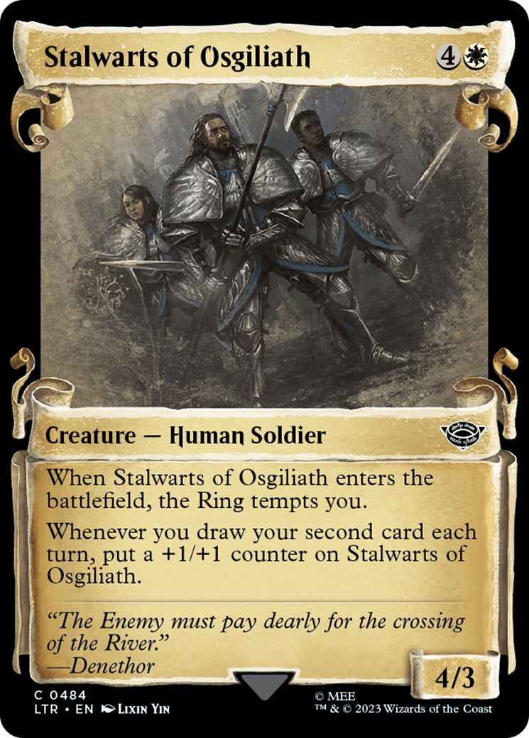 Stalwarts of Osgiliath [The Lord of the Rings: Tales of Middle-Earth Showcase Scrolls] | Odin's Place
