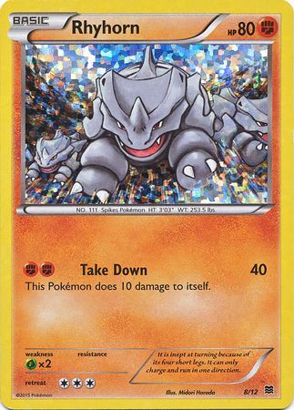 Rhyhorn (8/12) [McDonald's Promos: 2015 Collection] | Odin's Place