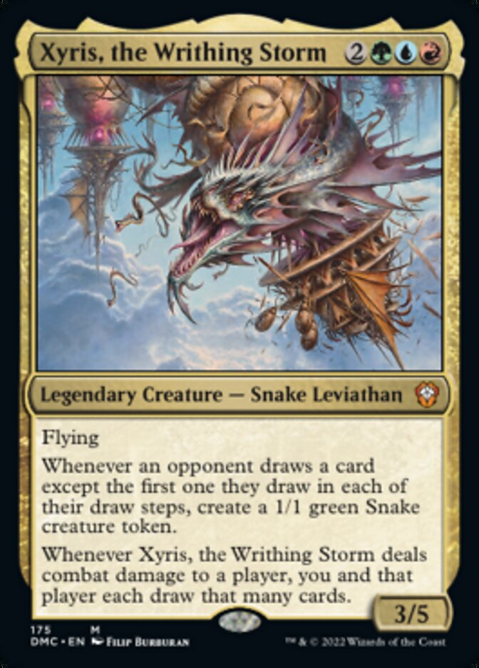 Xyris, the Writhing Storm [Dominaria United Commander] | Odin's Place